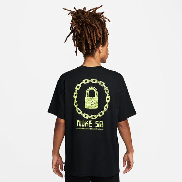 Nike ON LOCK TEE - BLACK - Sun Diego Boardshop