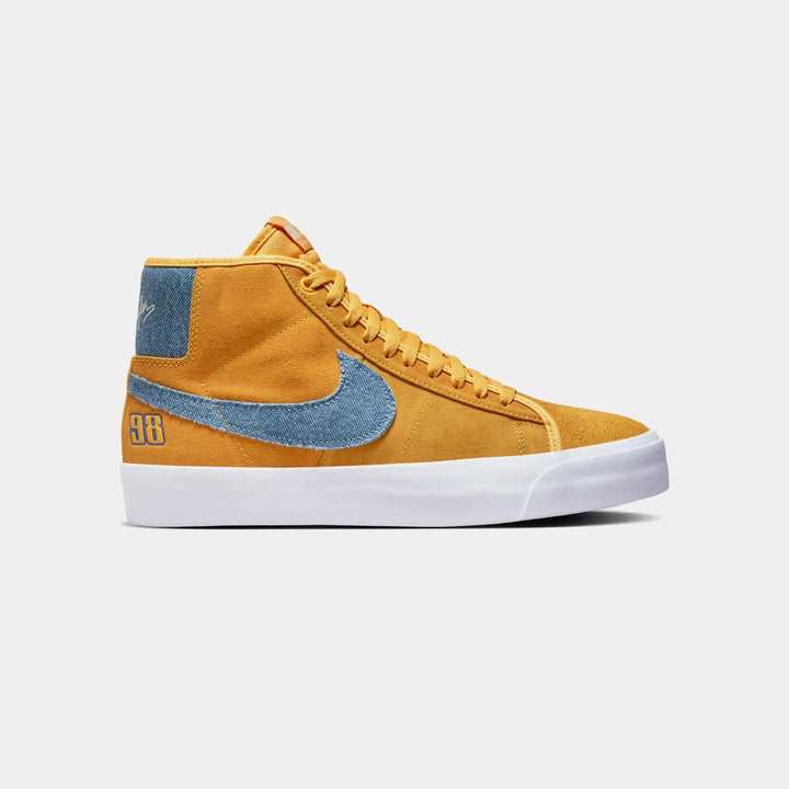 NIKE ZOOM BLAZER MID PRO GT - UNIVERSITY GOLD/GAME ROYAL - Sun Diego Boardshop