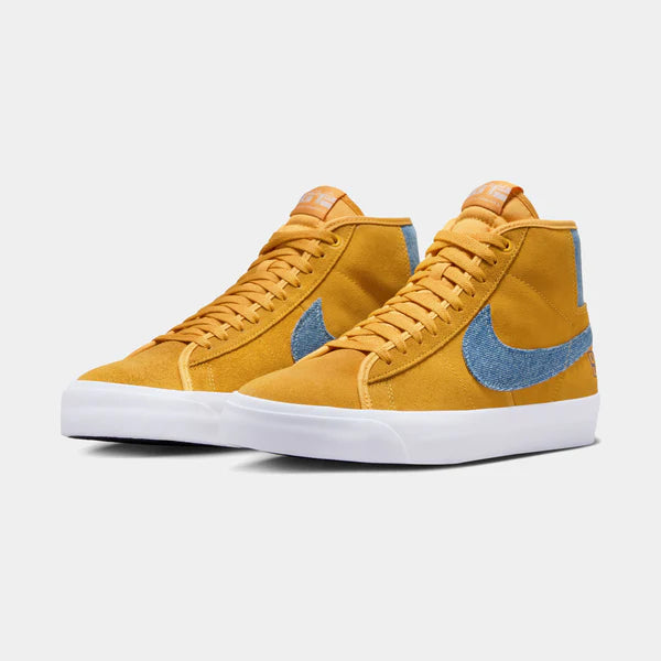 NIKE ZOOM BLAZER MID PRO GT - UNIVERSITY GOLD/GAME ROYAL - Sun Diego Boardshop