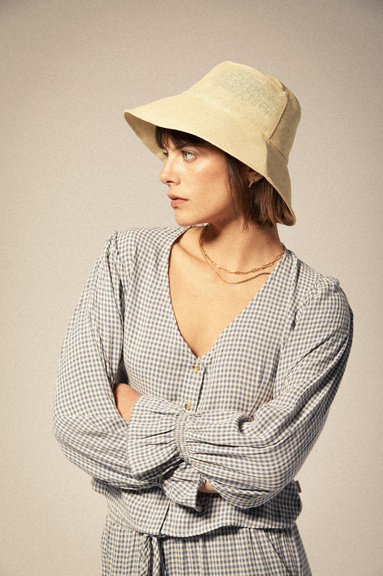 Brixton The Meadow Blouse - AZURE BLUE - Sun Diego Boardshop