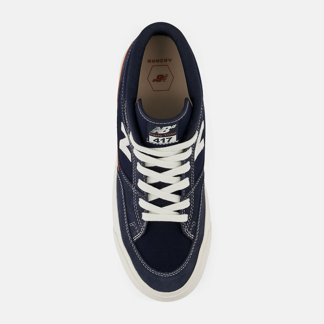 New Balance Numeric Franky Villani 417 - NAVY/ORANGE - Sun Diego Boardshop