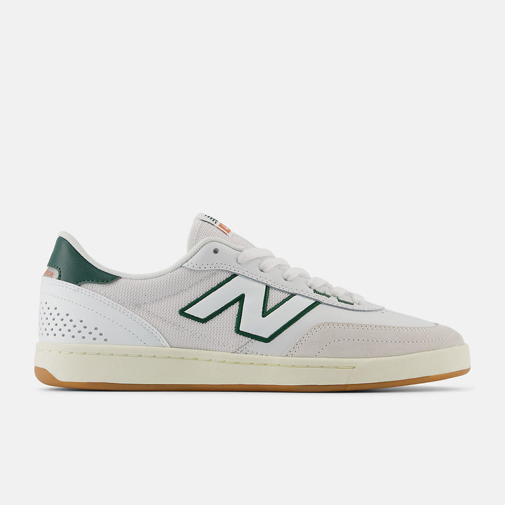 New Balance Numeric 440 V2 - WHITE/GREEN - Sun Diego Boardshop