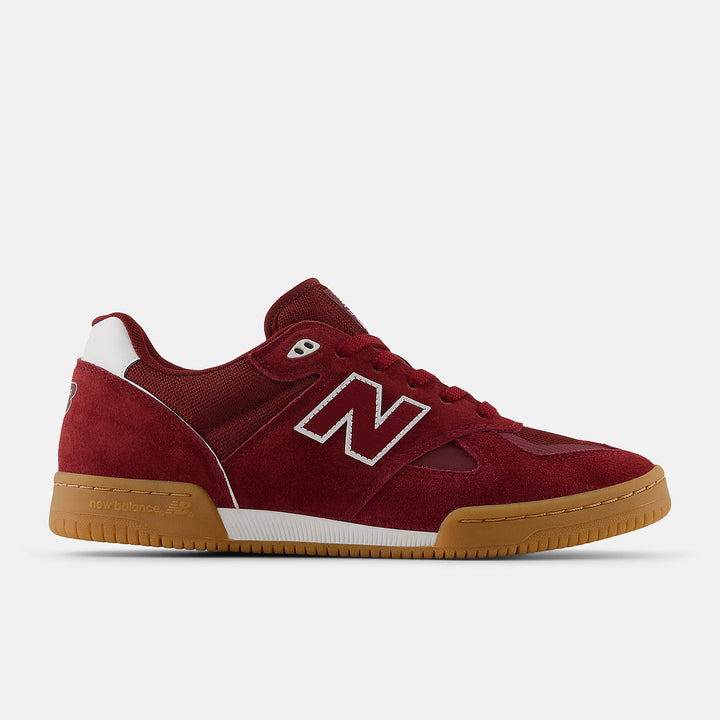 New Balance Numeric Tom Knox 600 - BURGUNDY/GUM - Sun Diego Boardshop