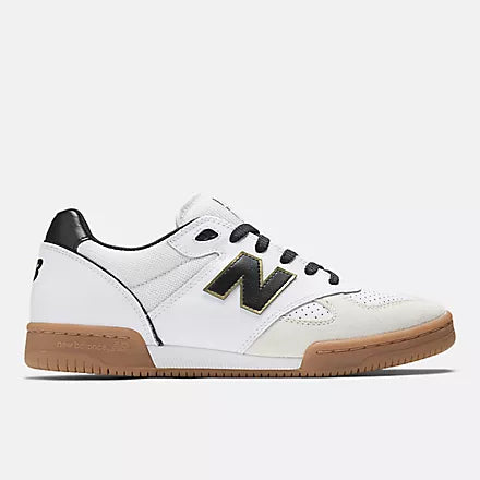 New Balance Numeric Tom Knox 600 - WHITE/BLACK - Sun Diego Boardshop