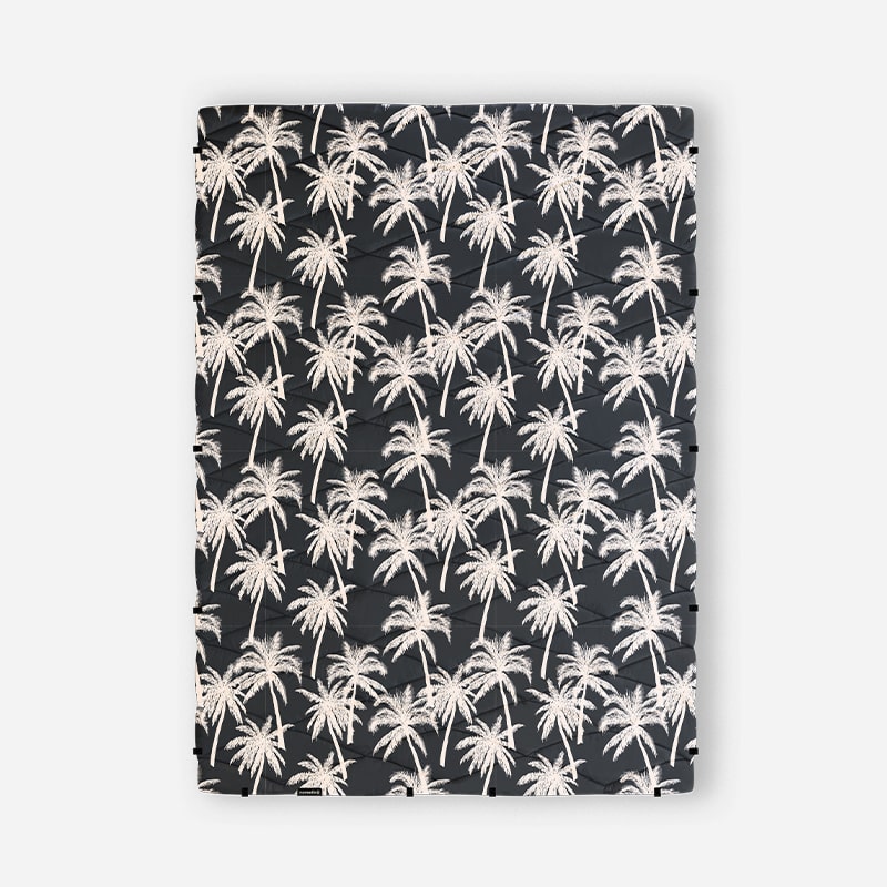 Nomadix Puffer Blanket - BUNCH PALMS BLACK - Sun Diego Boardshop