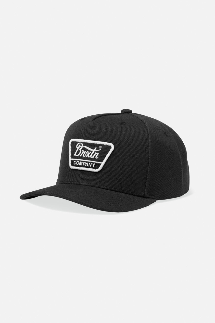 Brixton LINWOOD C NETPLUS MP SNAPBACK - BLACK/WHITE - Sun Diego Boardshop