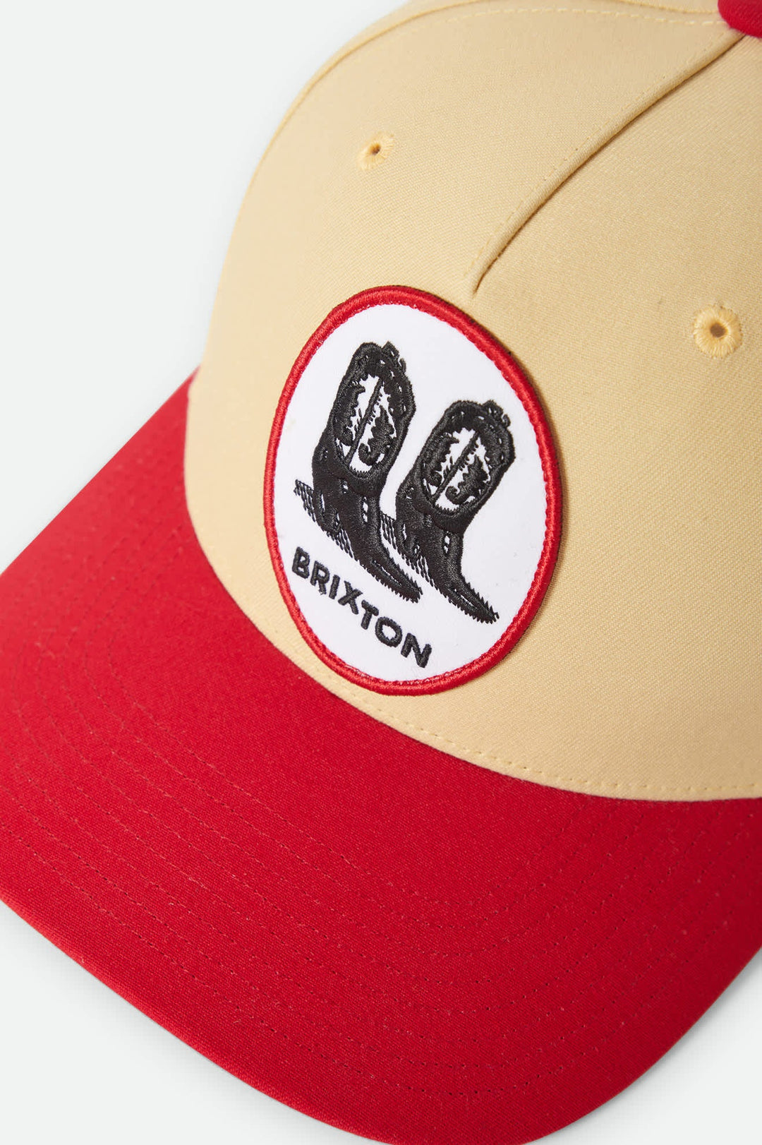 Brixton Women's Two Boots Netplus Snapback - Celestial Yellow/Red - Sun Diego Boardshop