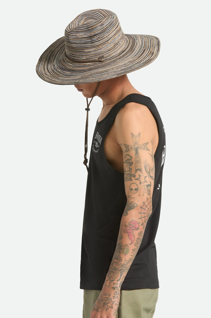 Brixton Women's Mitch Packable Sun Hat - Brown - Sun Diego Boardshop