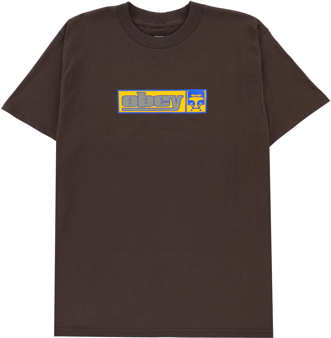 Obey 90S Icon Classic T-Shirt - Java Brown - Sun Diego Boardshop
