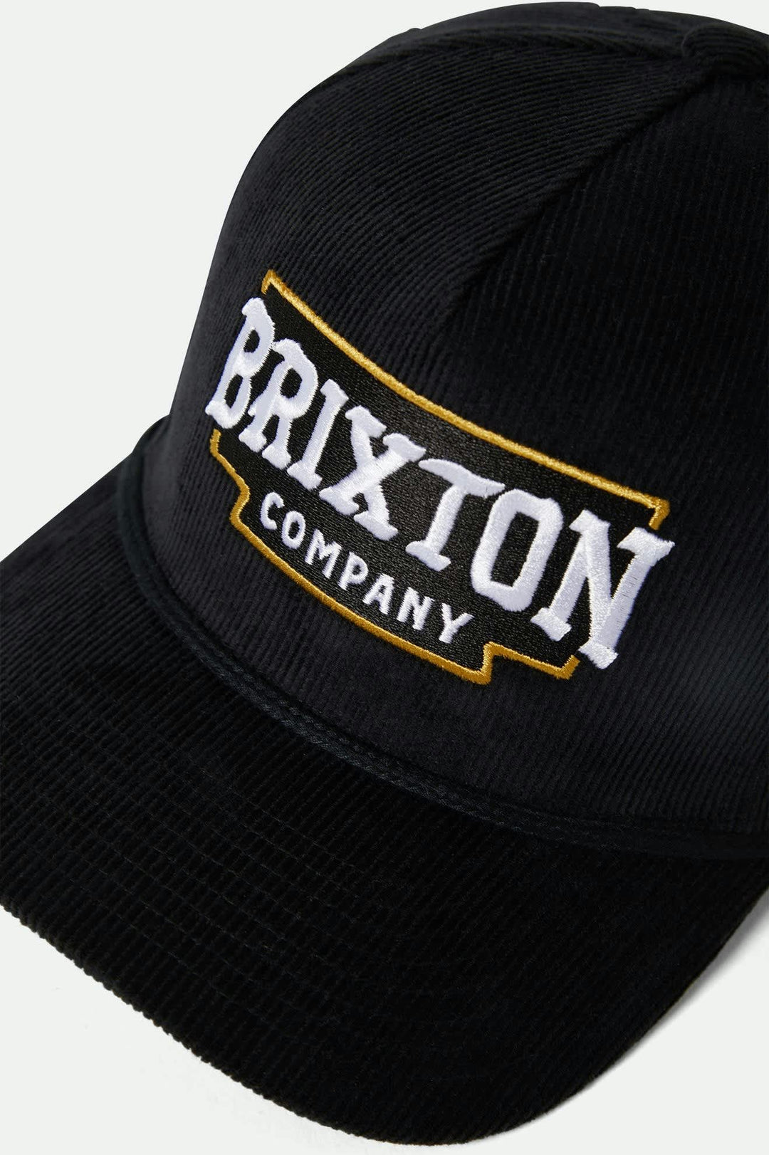 Brixton Pierson Netplus Snapback - Black Corduroy