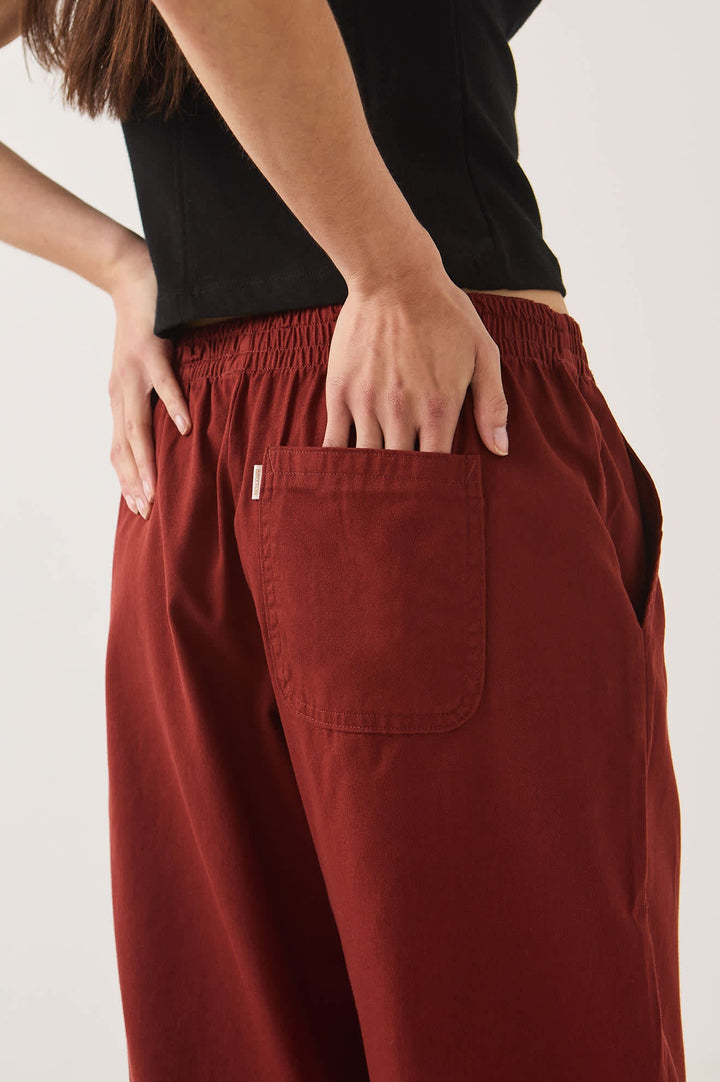 Brixton Women's Lounge Pant - Dark Brick - Sun Diego Boardshop