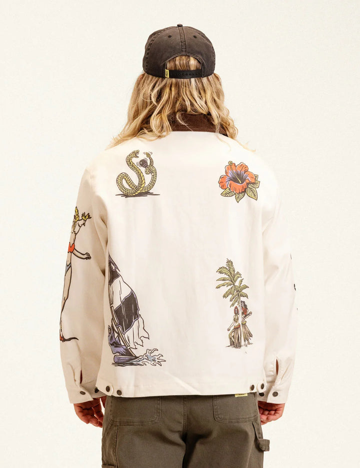 Duvin Men's Rest In Paradise Jacket - Antique - Sun Diego Boardshop