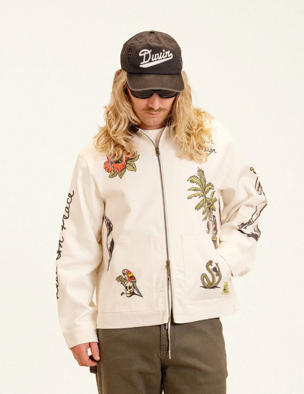 Duvin Men's Rest In Paradise Jacket - Antique - Sun Diego Boardshop