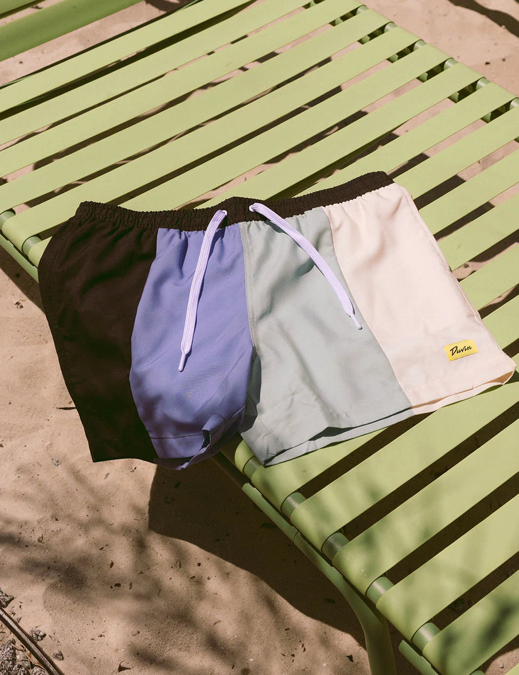 Duvin Men's Panels Swim Short - Blue - Sun Diego Boardshop