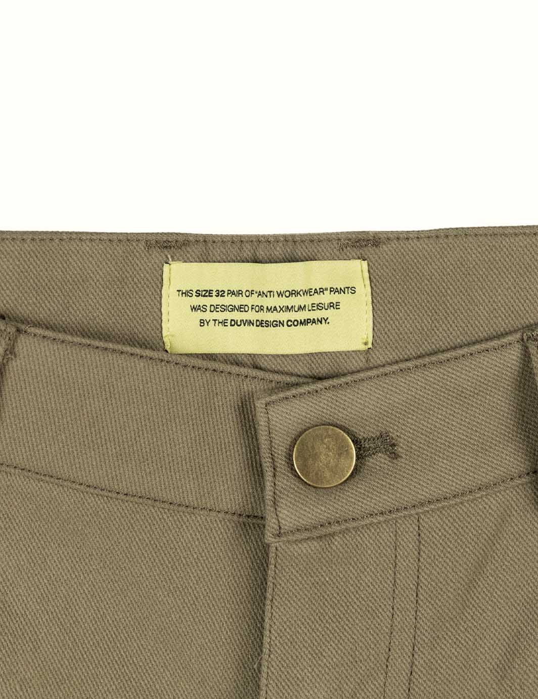 Duvin Men's Anti-Workwear Pant - Army - Sun Diego Boardshop