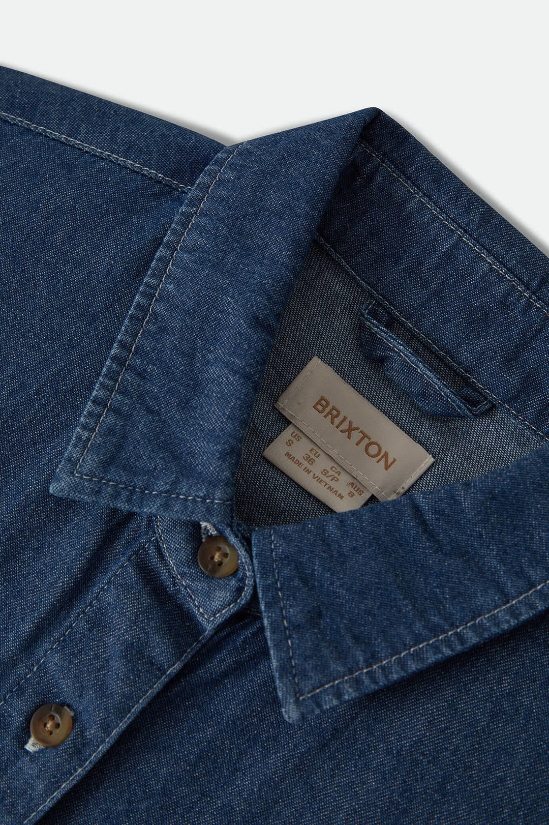 Brixton Women's Mechanics Shirt - Medium Chambray - Sun Diego Boardshop