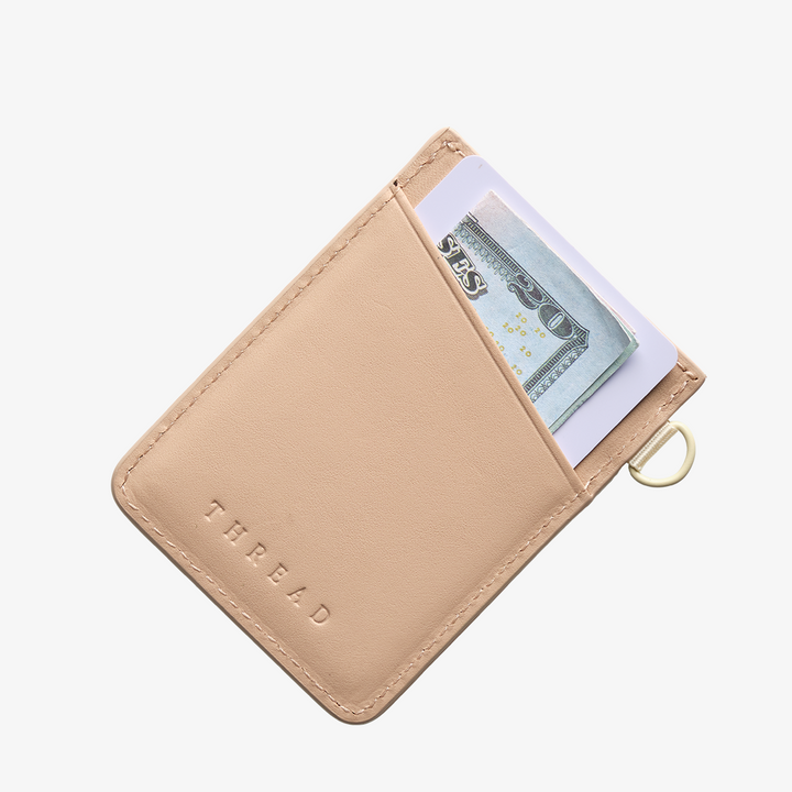 Thread Vertical Leather Wallet - Phoebe - Sun Diego Boardshop