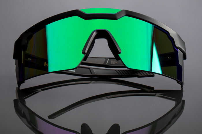 Heat Wave Visual Future Tech Sunglasses -Black Frame/Piff - Sun Diego Boardshop