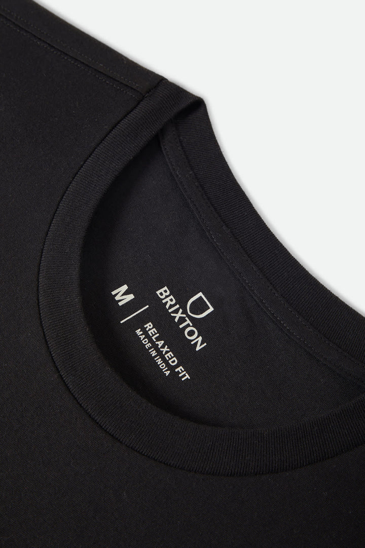 Brixton Men's Wolcott Worn In Boxy Muscle Tank - Black - Sun Diego Boardshop