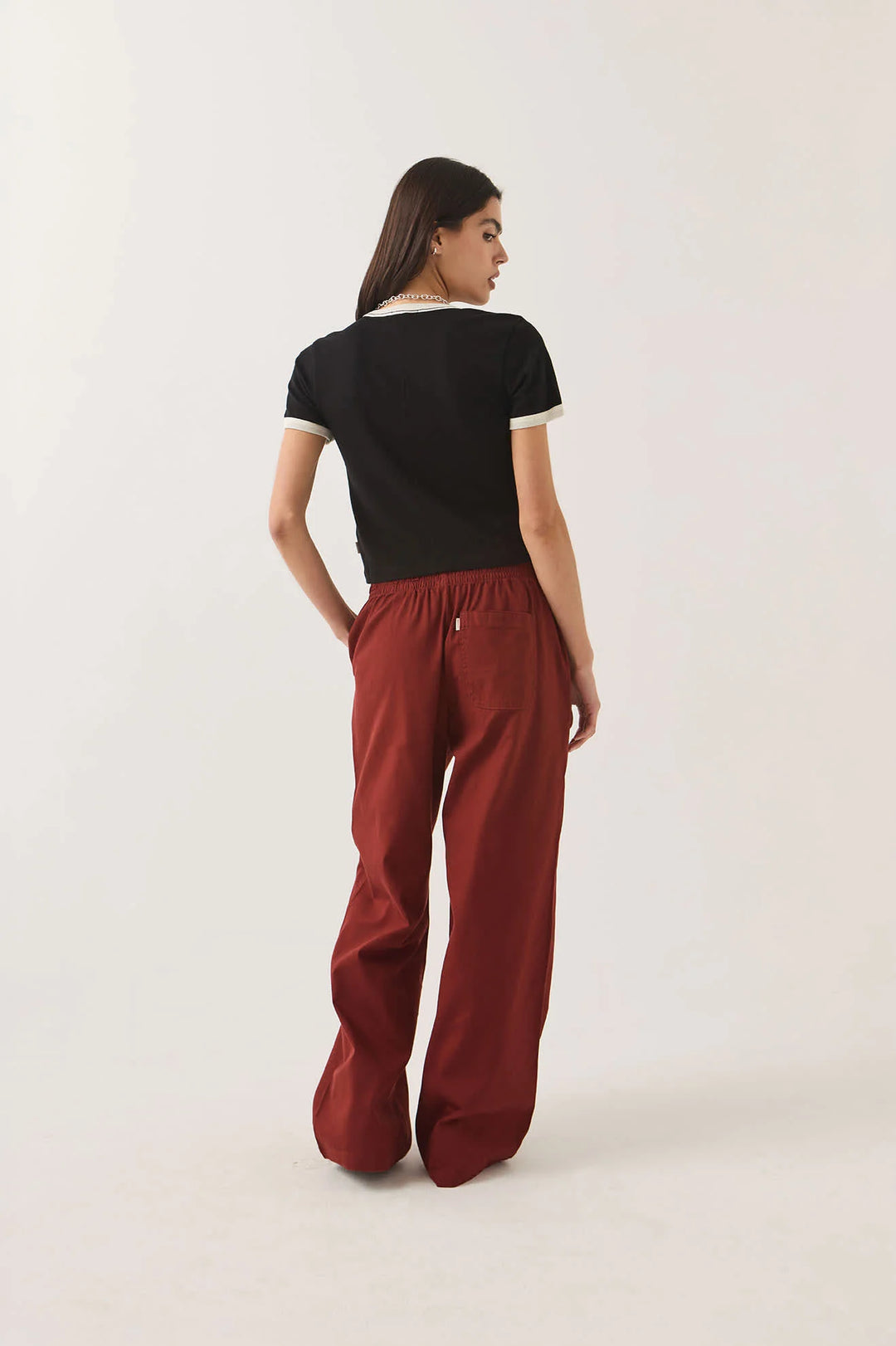 Brixton Women's Lounge Pant - Dark Brick - Sun Diego Boardshop