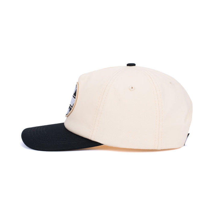 SunDiego SDBSCA Snapback - VINTAGE WHITE/BLACK - Sun Diego Boardshop