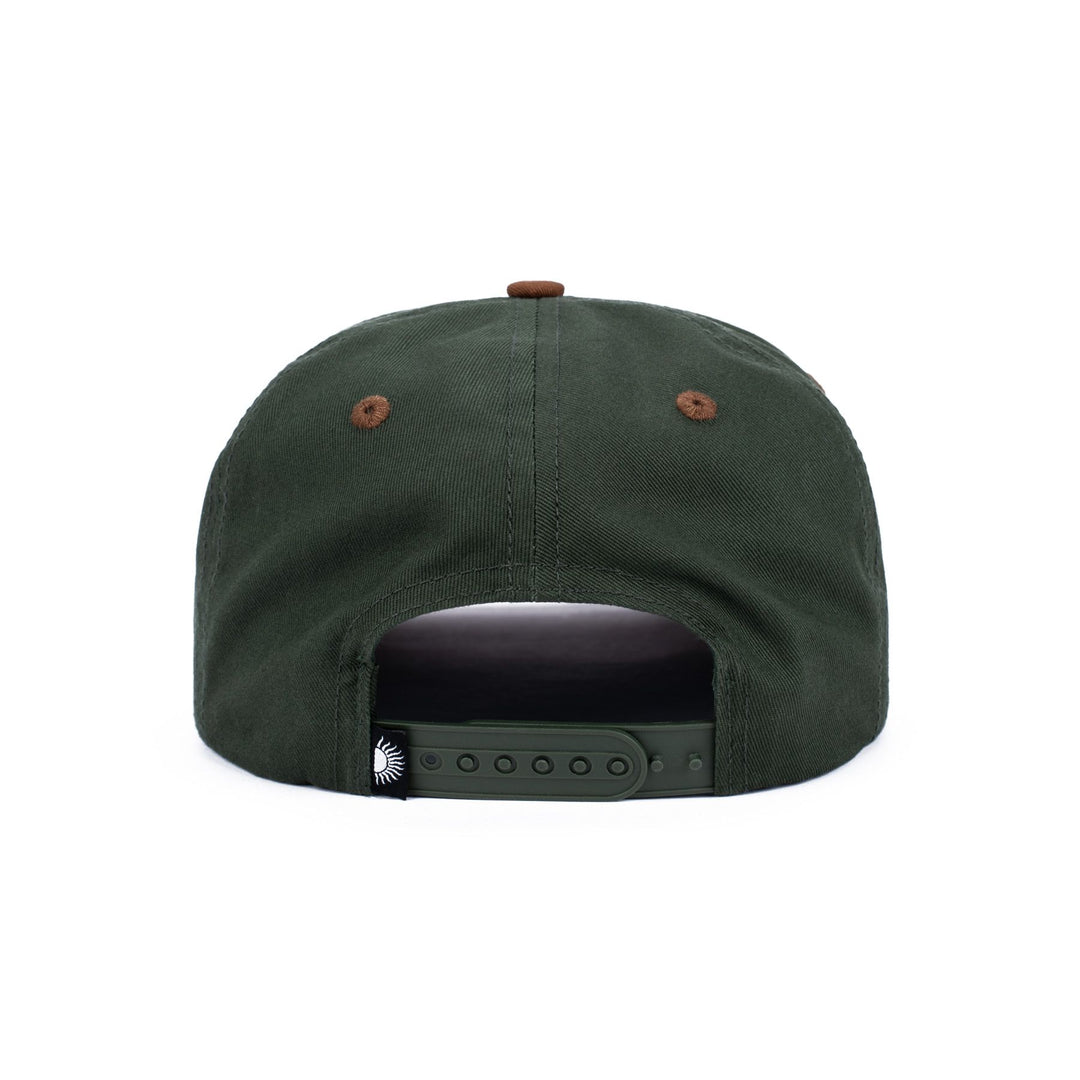 SunDiego VACATION DAZE Snapback - GREEN/BROWN - Sun Diego Boardshop