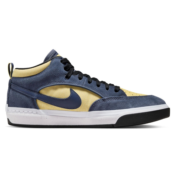 Nike SB React Leo Skate Shoes - THUNDER BLUE/SATURN GOLD - Sun Diego Boardshop