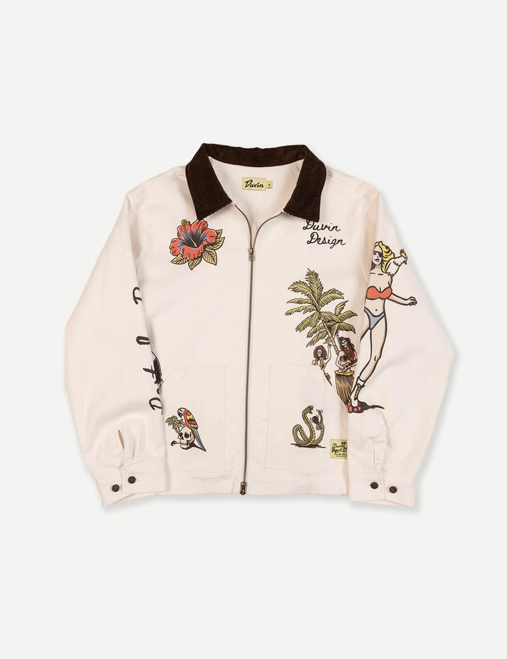 Duvin Men's Rest In Paradise Jacket - Antique - Sun Diego Boardshop