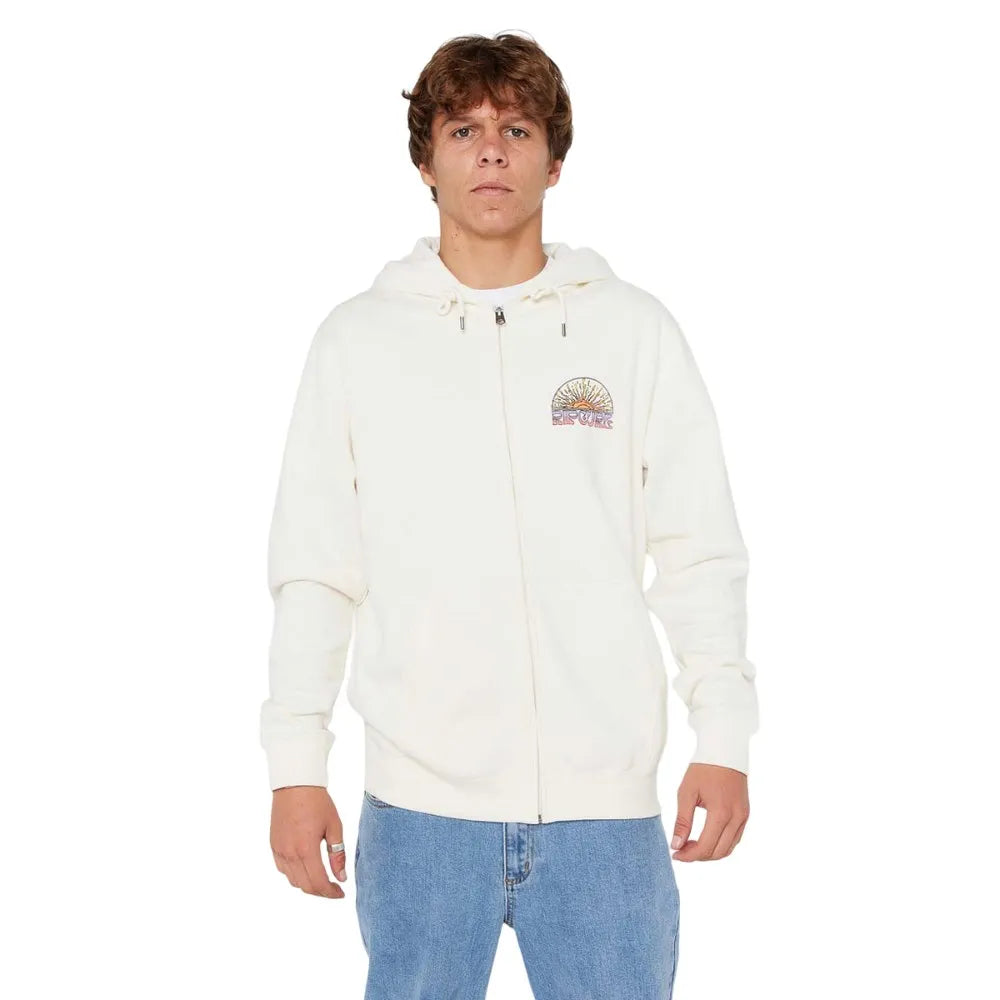 Rip Curl Grateful Shred Zip Hood - Bone - Sun Diego Boardshop