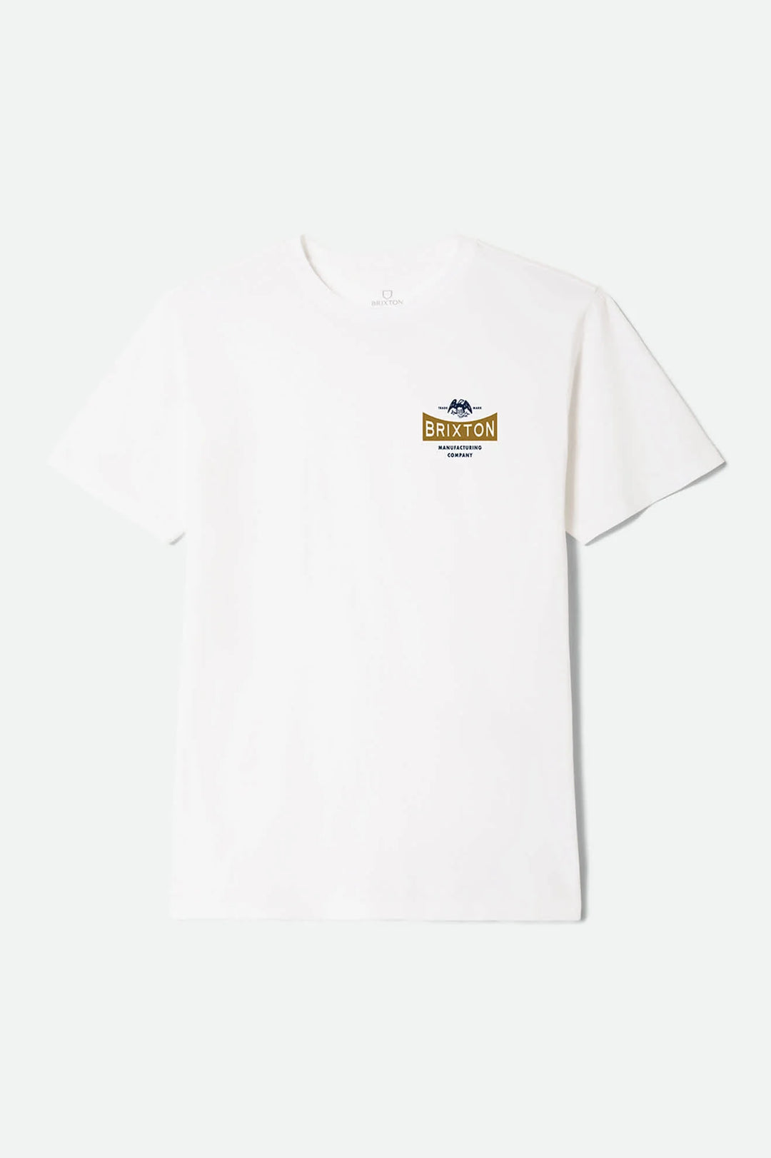 Brixton Men's Pinnacle Short Sleeve Standard T-Shirt - White - Sun Diego Boardshop