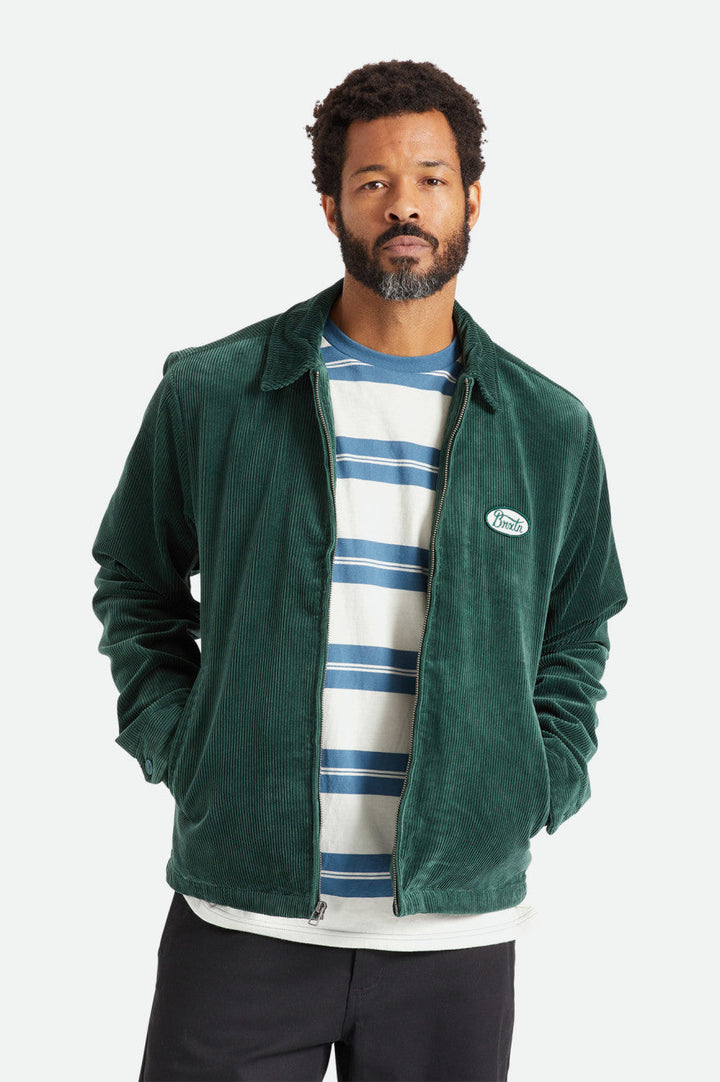 Utopia Men's Jacket - Emerald - Sun Diego Boardshop