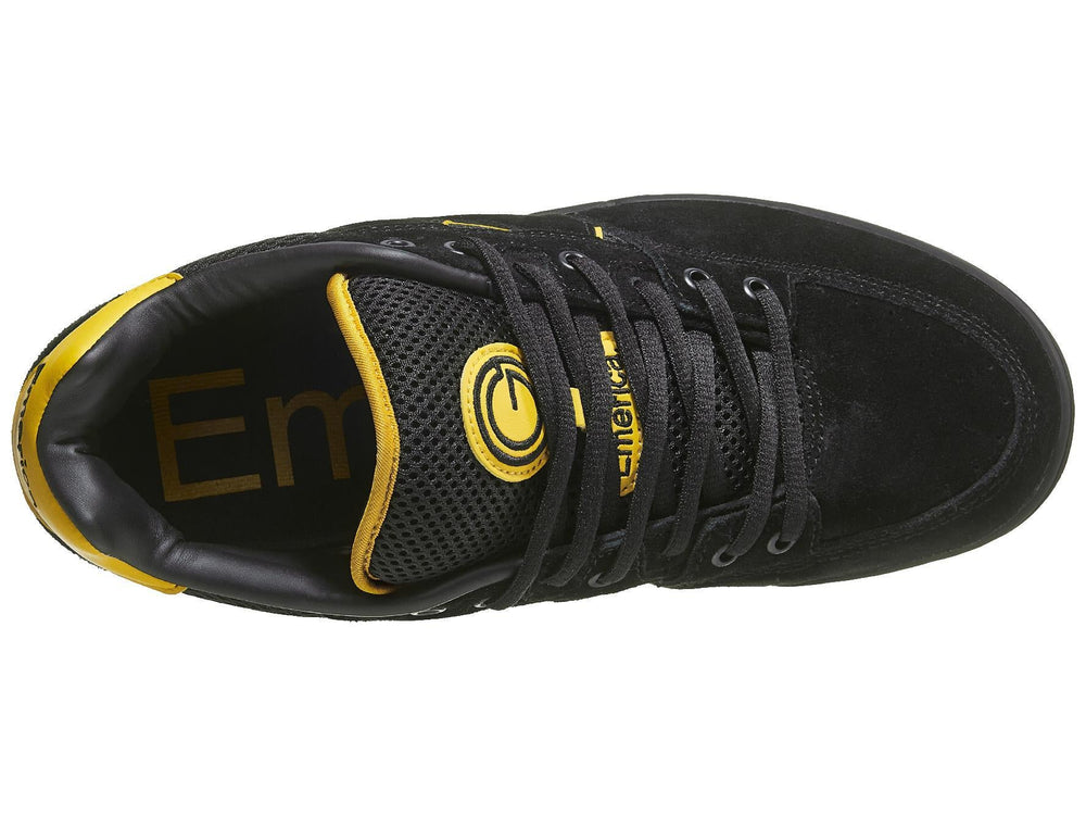Emerica OG-1 Skateboarding Shoe - BLACK/YELLOW - Sun Diego Boardshop