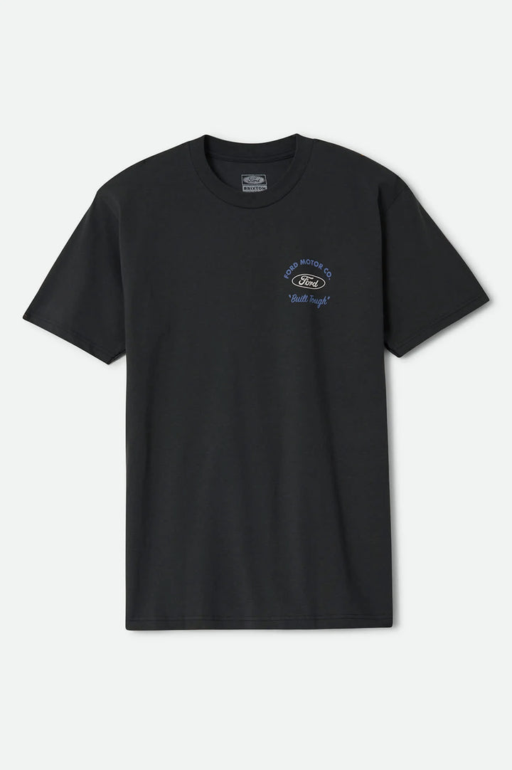 Brixton Men's Ford Built Tough 4x4 T-Shirt - Burnt Rubber - Sun Diego Boardshop