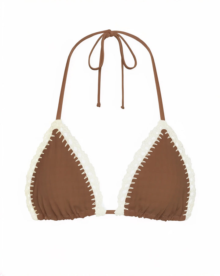 L Space Women's Samba Bikini Top - Cafe