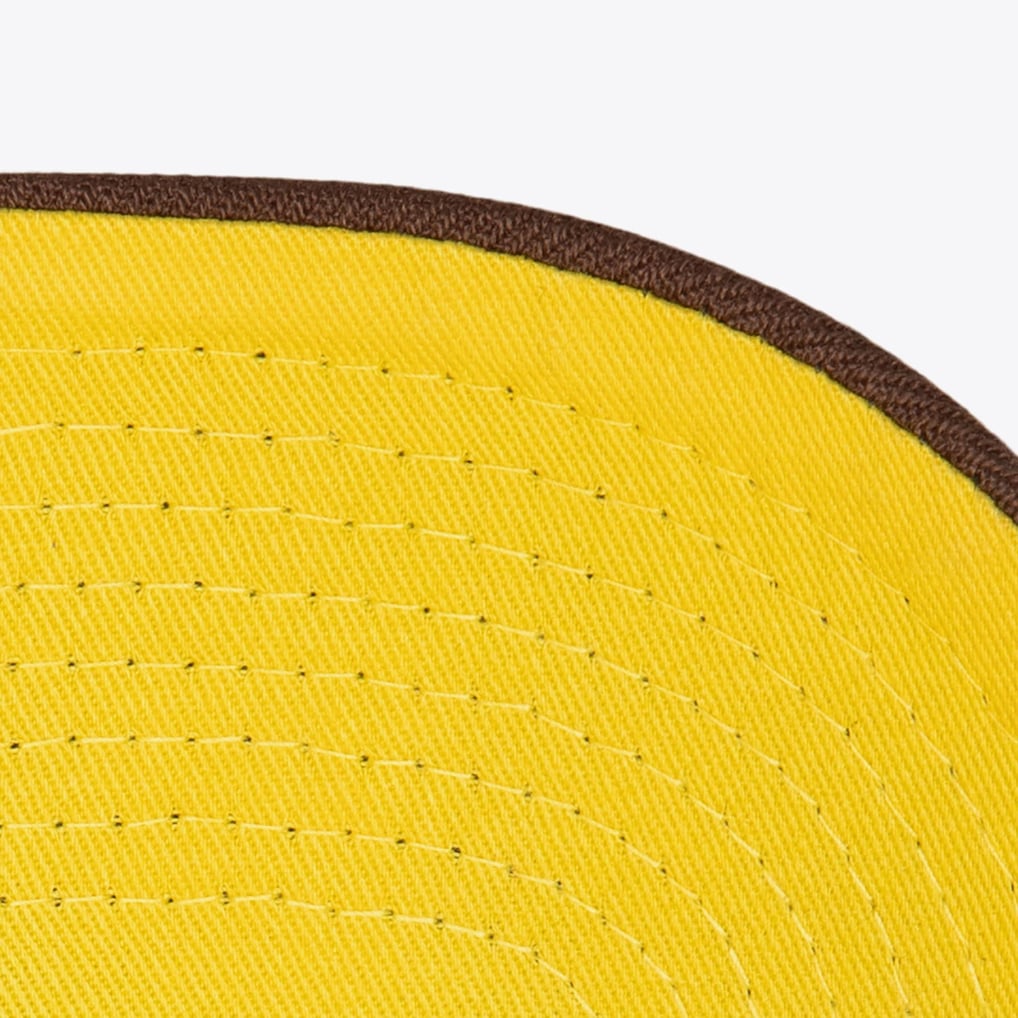 Mitchell & Ness San Diego Padres Cooperstown Chain Gang Pro Crown Snapback Hat - Brown - Sun Diego Boardshop