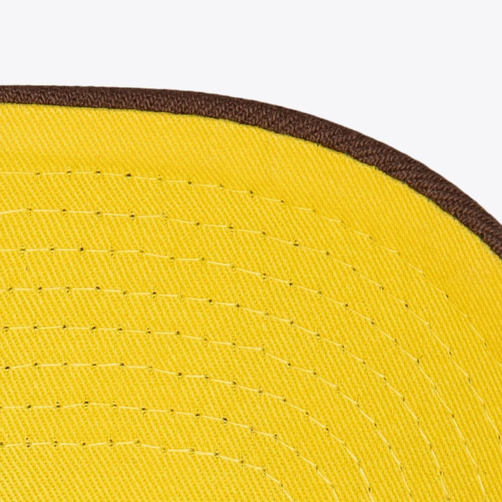 Mitchell & Ness San Diego Padres Cooperstown Chain Gang Pro Crown Snapback Hat - Brown - Sun Diego Boardshop