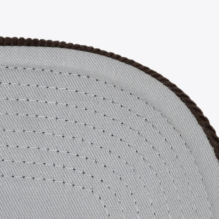 Mitchell & Ness San Diego Padres Cooperstown Fall Forduroy Pro Crown Snapback Hat - Off White - Sun Diego Boardshop