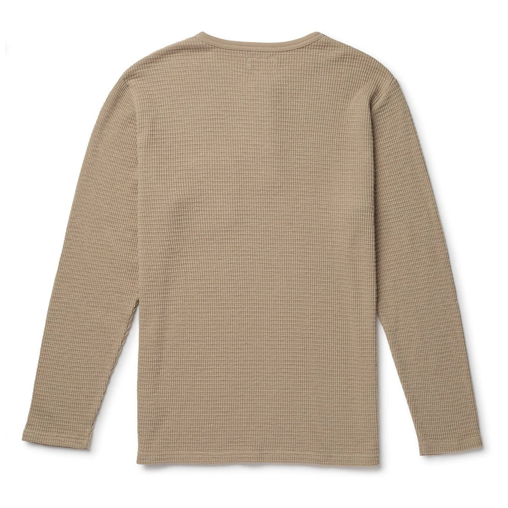 Seager Sawpit Henley LS Thermal - STONE - Sun Diego Boardshop