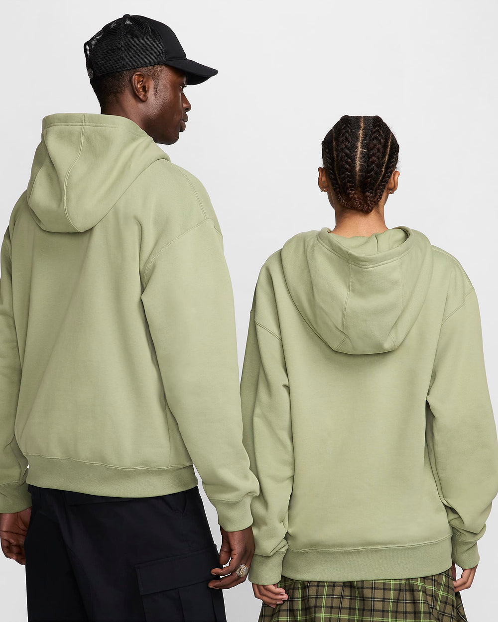 Nike SB Fleece Pullover Skate Hoodie - MEDIUM OLIVE - Sun Diego Boardshop