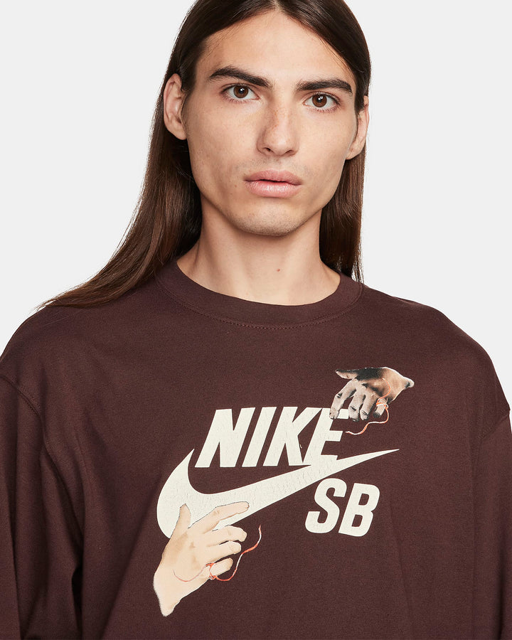 Nike SB Long-Sleeve Skate T-Shirt - EARTH - Sun Diego Boardshop