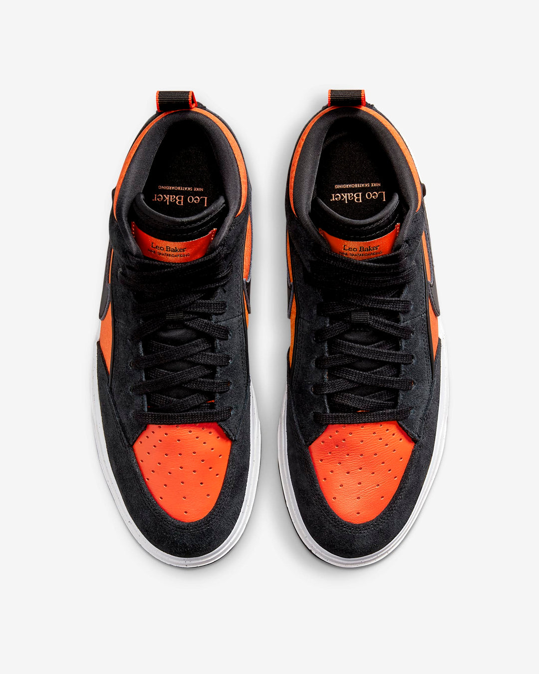 Nike SB React Leo - Black/Orange/Electro Orange/Black - Sun Diego Boardshop