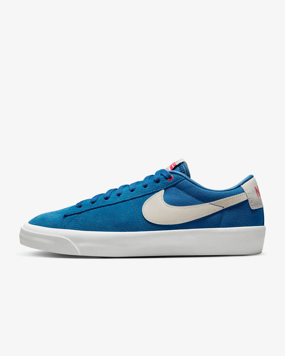 Nike SB Zoom Blazer Low Pro GT Skate Shoes - 403 COURT BLUE/LT OREWOOD BRN-COURT BLUE - Sun Diego Boardshop