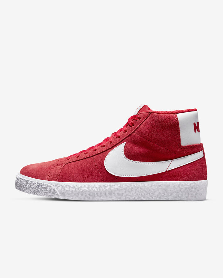 NIKE SB ZOOM BLAZER MID - UNIVERSITY RED/WHITE - Sun Diego Boardshop