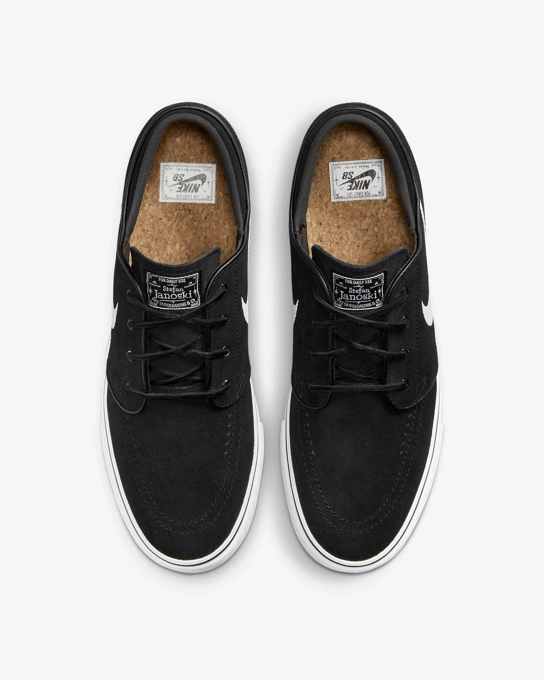 Nike SB Zoom Janoski OG+Skate Shoes - 001 BLACK/WHITE-BLACK-WHITE - Sun Diego Boardshop