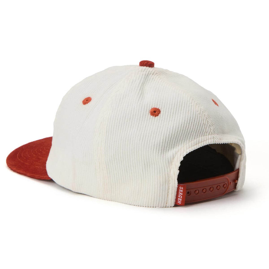 Seager Big Red/White/Blue Coduroy Snapback - Red/White/Blue - Sun Diego Boardshop