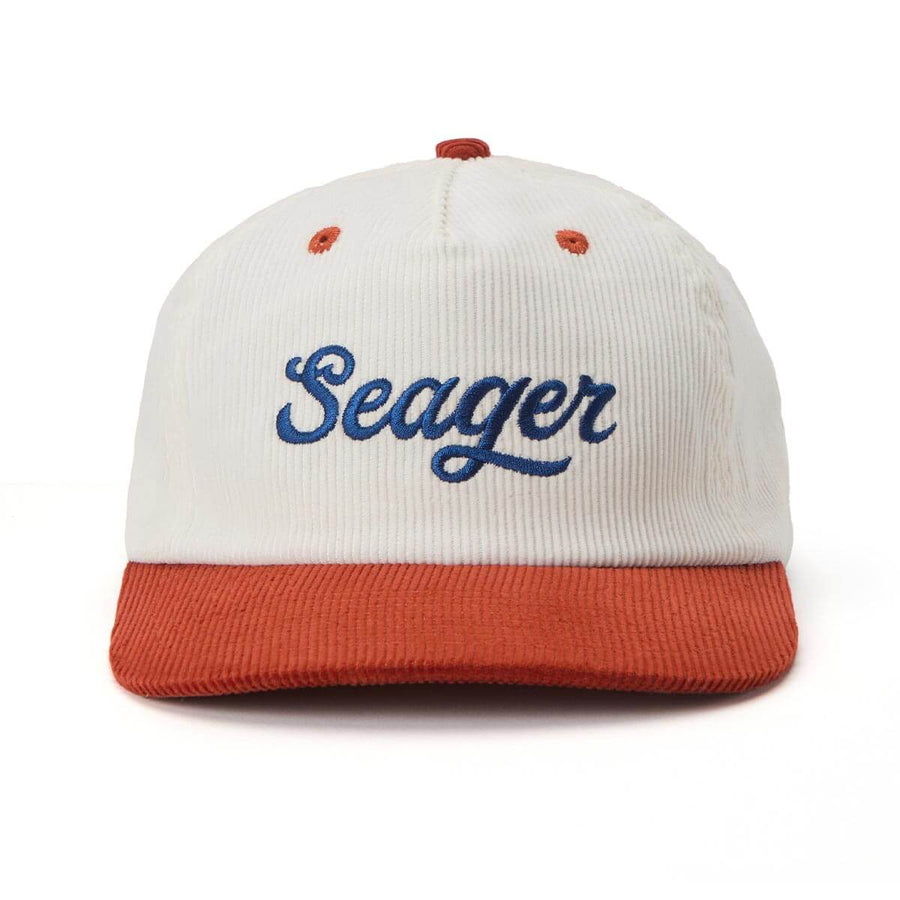 Seager Big Red/White/Blue Coduroy Snapback - Red/White/Blue - Sun Diego Boardshop