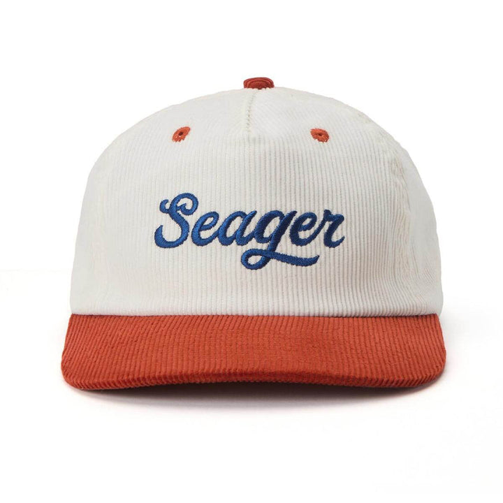 Seager Big Red/White/Blue Coduroy Snapback - Red/White/Blue - Sun Diego Boardshop