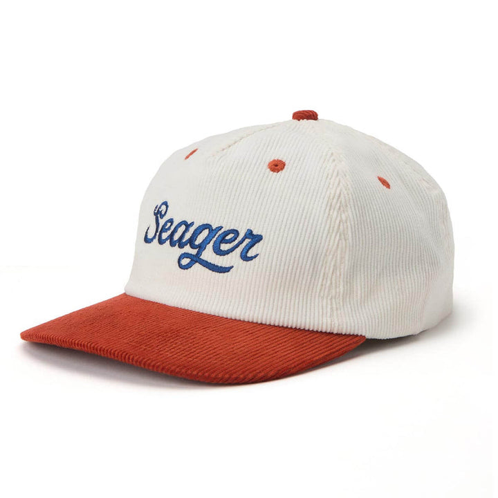 Seager Big Red/White/Blue Coduroy Snapback - Red/White/Blue - Sun Diego Boardshop