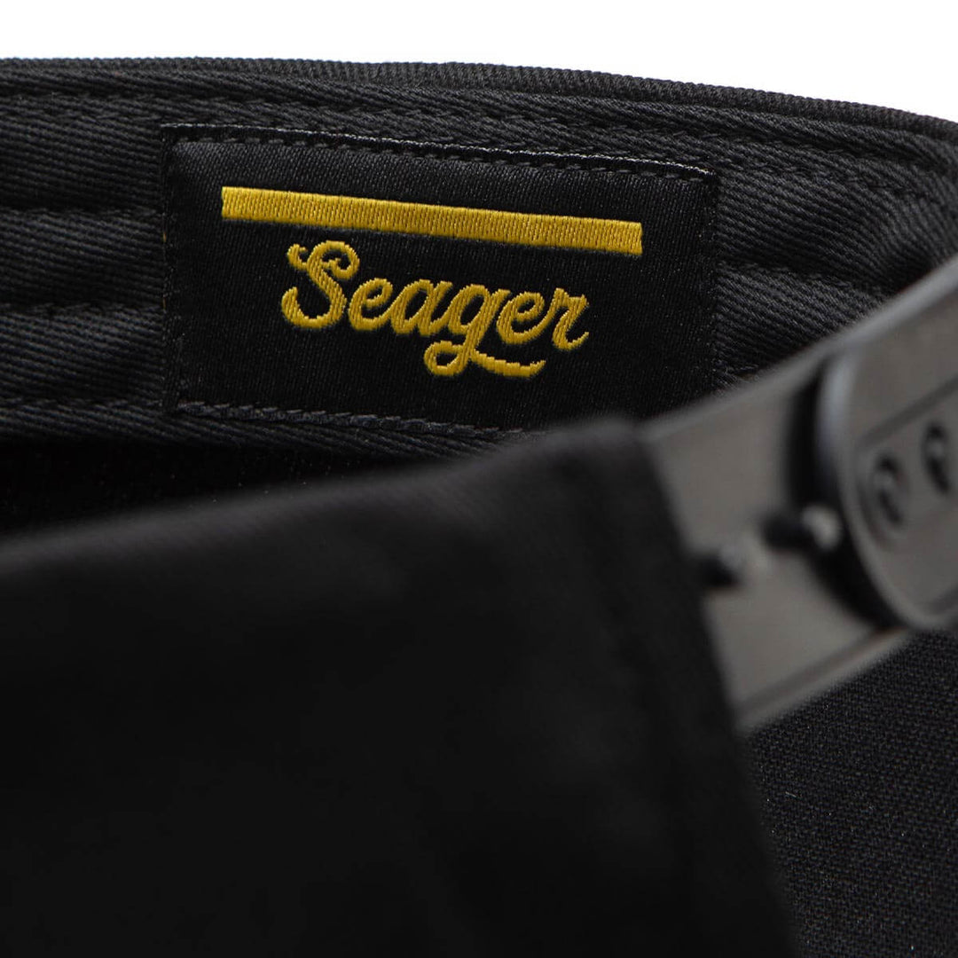 Seager Men's Bradley Snapback - Black - Sun Diego Boardshop