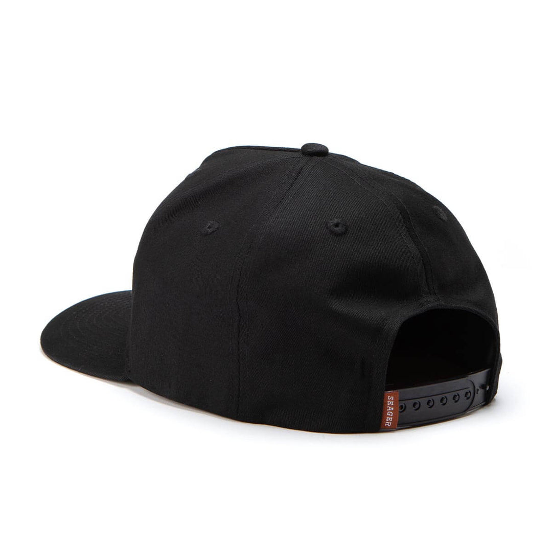 Seager Men's Bradley Snapback Black - Black/Black - Sun Diego Boardshop